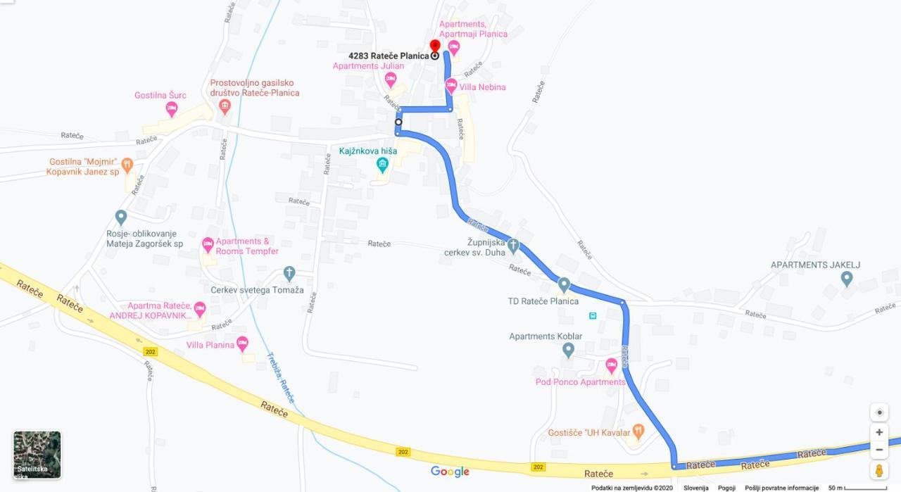 Apartmaji Kramar Ratece Kranjska Gora Buitenkant foto